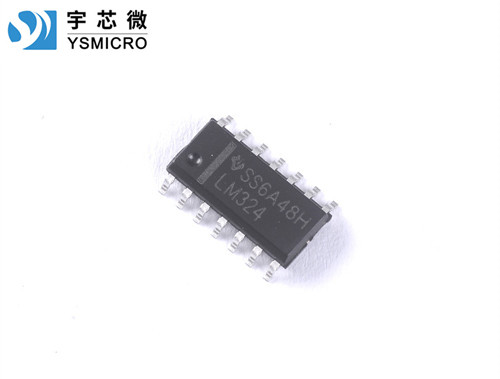單電源四路運(yùn)算放大器 LM324 運(yùn)放芯片